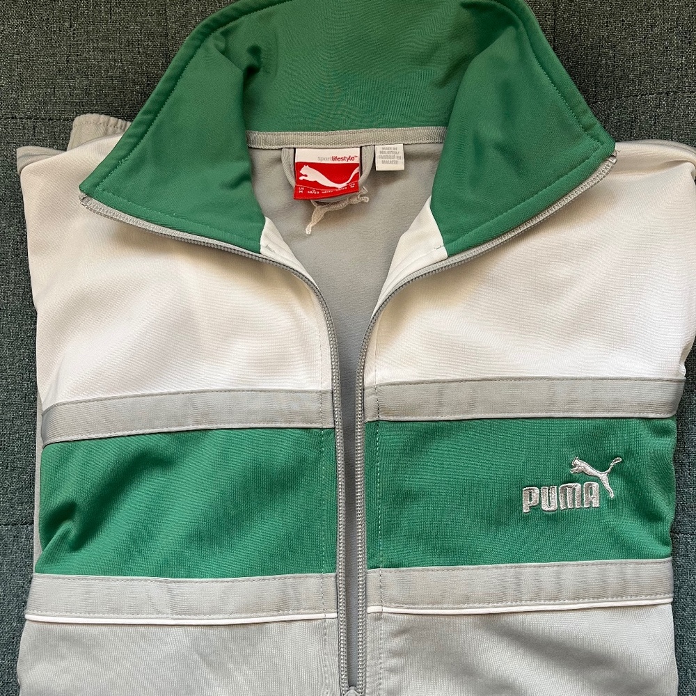EUC: Unisex (Men's) Puma Agile Track Jacket: Size Medium